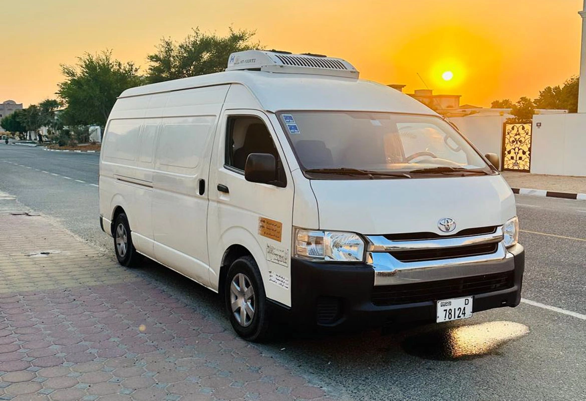 Refregerated van to take care of your cold goods